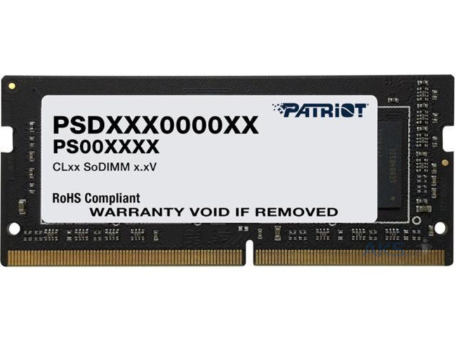 Модуль пам'яті Patriot DDR4 16GB 3200MHz Signature Line (PSD416G320081S)