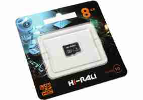 Карта памяти Hi-Rali 8 GB microSDHC class 10 (HI-8GBSD10U1-00)