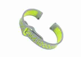 Ремешок BeCover Nike Style для Samsung Galaxy Watch/Active/Active 2/Watch 3/Gear S2 Classic/Gear Sport Grey-Green (705699)