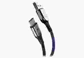 Кабель BASEUS X-type Light Cable For Type-C 3A 1M Purple (CATXD-A05)