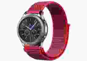 Ремешок BeCover Nylon Style для Samsung Galaxy Watch 42mm / Watch Active / Active 2 40/44mm / Watch 3 41mm / Gear S2 Classic / Gear Sport Red (705822)