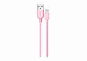 Кабель Remax Souffle Lightning USB 1.8 A 1m Pink (2000000055664)