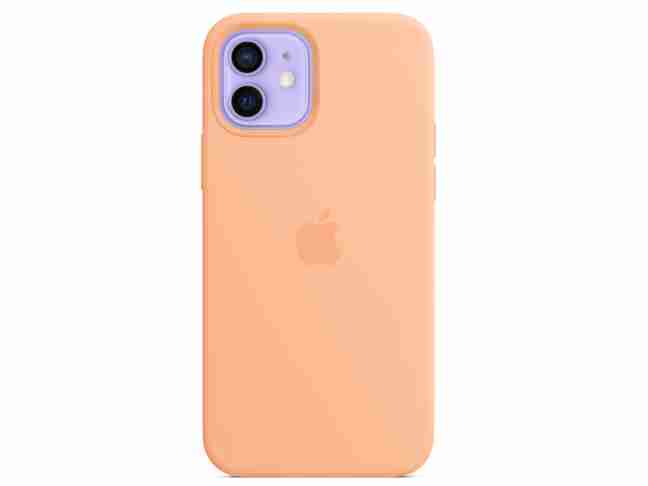 Чохол Apple Silicone Case for iPhone 12/12 Pro HQ Cantaloupe