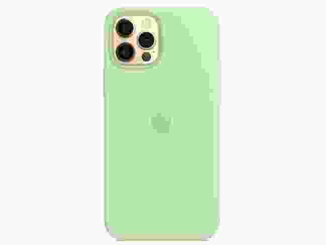 Чохол Apple Silicone Case for iPhone 12 Pro Max HQ Pistachio