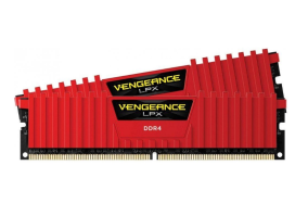 Модуль памяти Corsair 16 GB (2x8GB) DDR4 2133 MHz Vengeance LPX C13 (CMK16GX4M2A2133C13R)