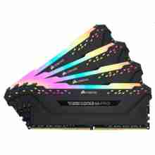 Модуль пам'яті Corsair RGB PRO K4 32GB DDR4 3200MHz CL16 (CMW32GX4M4Z3200C16)