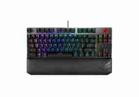 Клавиатура Asus ROG Strix Scope TKL Deluxe USB MX Cherry Red RGB Ru (90MP00N5-BKRA00)