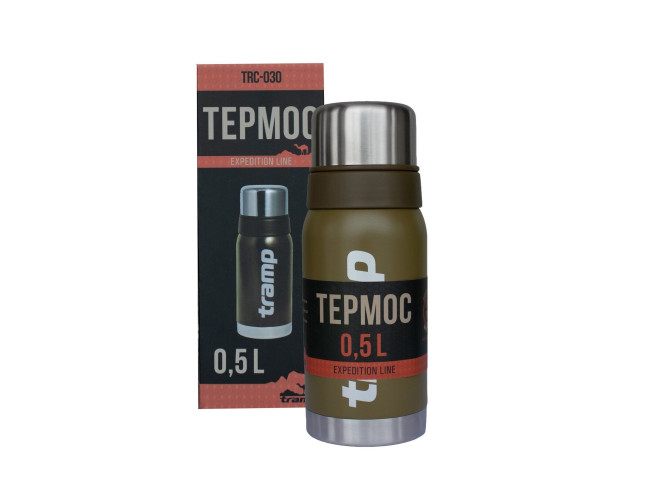 Термос Tramp Expedition Line 0,5 л оливковый (TRC-030-olive)