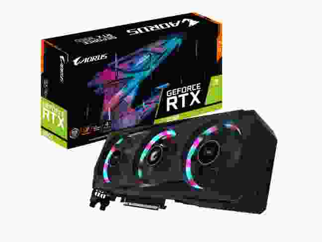 Відеокарта Gigabyte AORUS GeForce RTX 3060 ELITE 12G (GV-N3060AORUS E-12GD)