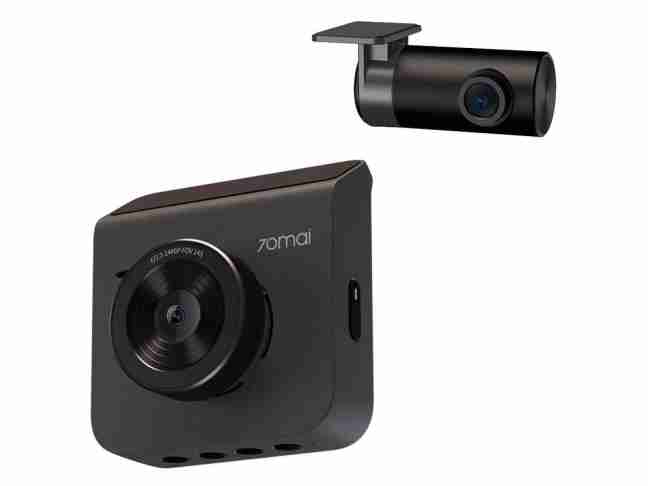 Автомобильный видеорегистратор Xiaomi 70mai Dash Cam A400 Black + Rear Cam RC09 Set (Midrive A400 + RC09)