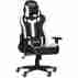 Компьютерное кресло для геймера VR Racer Dexter Laser black / white (546480)