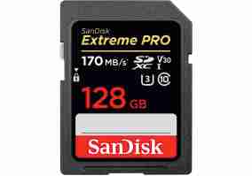Карта пам'яті SanDisk 128 GB SDXC UHS-II U3 V90 Extreme Pro (SDSDXDK-128G-GN4IN)