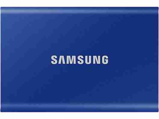 SSD накопитель Samsung Portable T7 1 TB Blue (MU-PC1T0H/WW)