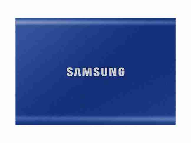 SSD накопитель Samsung Portable T7 1 TB Blue (MU-PC1T0H/WW)