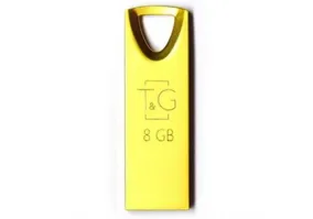 USB флеш накопичувач T&G 8 GB 117 Metal Series Gold (TG117GD-8G)