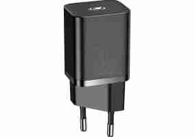 Сетевое зарядное устройство BASEUS Super Si Quick Charger 20W Sets Black (CCSUP-B01)