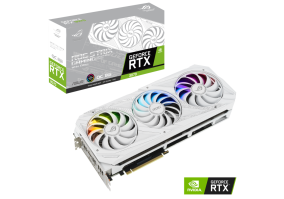 Видеокарта Asus GeForce RTX3070 8Gb ROG STRIX OC GAMING WHITE LHR (ROG-STRIX-RTX3070-O8G-WHITE-V2)