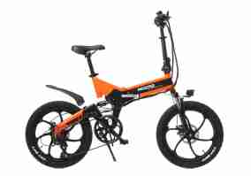 Электровелосипед складной Maxxter RUFFER MAX black-orange