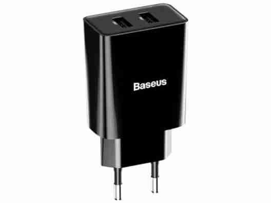 Зарядное устройство BASEUS Baseus Mini DualU 10.5W Black