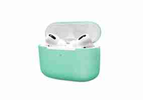 Чехол Apple Silicone Case Slim for AirPods Pro (Mint Green)