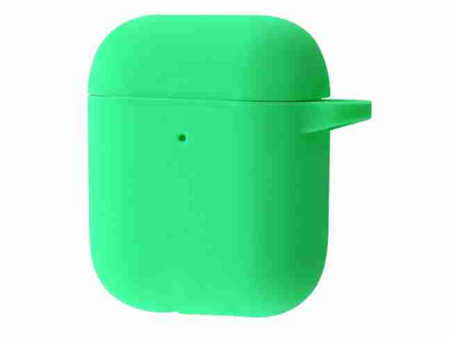 Чехол Apple Silicone Case New for AirPods 1/2 (Spearmint)