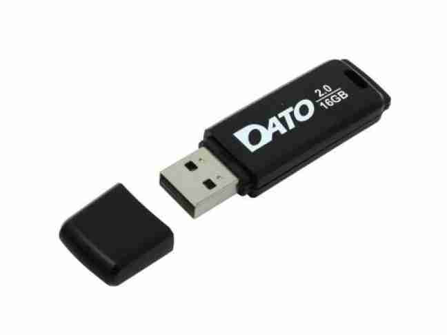 USB флеш накопитель Dato 16GB DB8001 Black (DB8001K-16G)