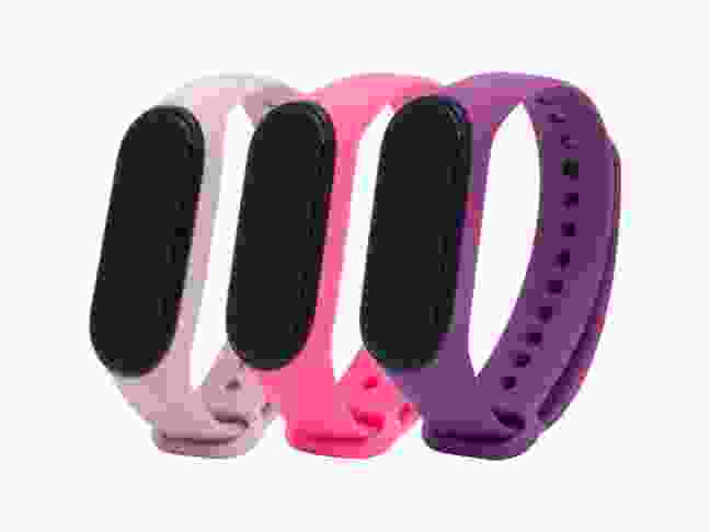 Набор ремешков Armorstandart для Xiaomi Mi Band 4/3 Pale Pink/Pink/Purple 3шт (ARM56668)