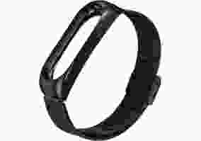 Ремінець BeCover для Xiaomi Mi Band 3/4 Black (704651)