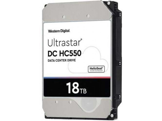 Жорсткий диск WD Ultrastar DC HC550 18 TB (WUH721818ALE6L4/0F38459)