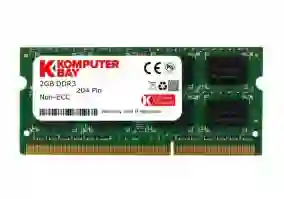 Модуль пам'яті KomputerBay SO-DIMM  (204PC3-1600/2GB)