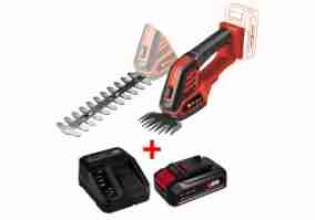 Аккумуляторные садовые ножницы Einhell GE-CG 18/100 Li - Solo + зарядное устройство и аккумулятор 18V 2,5 Ah (3410313, 4512097)