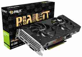 Видеокарта Palit GeForce GTX 1660 Dual (NE51660018J9-1161C)
