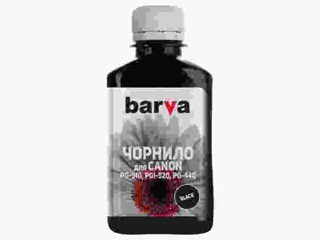 Водорастворимые чернила Barva Canon PGI-520/PG-510 MG2140/ MP230/ MP280 Black 180г C520-250 I-BAR-CPGI520-180-B