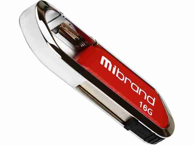 USB флеш накопитель Mibrand 16 GB Aligator Dark Red (MI2.0/AL16U7DR)