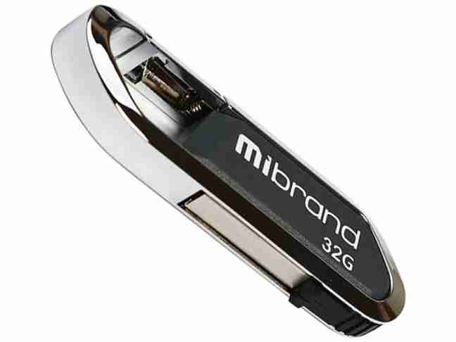 USB флеш накопичувач Mibrand 32 GB Aligator Gray (MI2.0/AL32U7G)