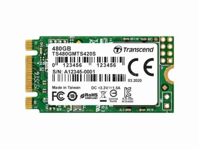 SSD накопичувач Transcend MTS420S 480 GB (TS480GMTS420S)