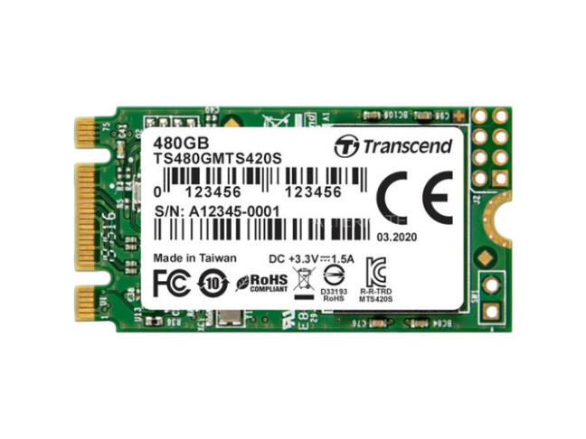 SSD накопичувач Transcend MTS420S 480 GB (TS480GMTS420S)