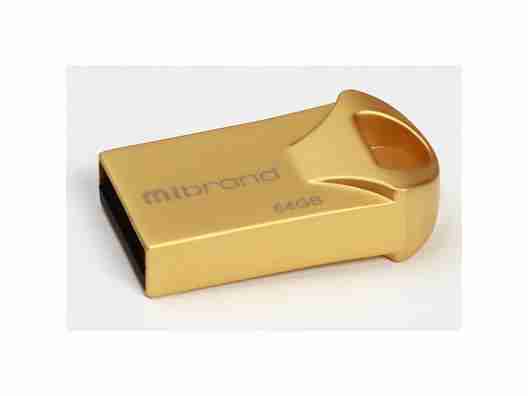 USB флеш накопитель Mibrand 64 GB Hawk Gold (MI2.0/HA64M1G)