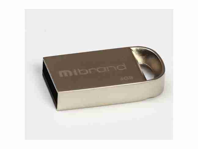 USB флеш накопитель Mibrand 4 GB lynx Silver (MI2.0/LY4M2S)