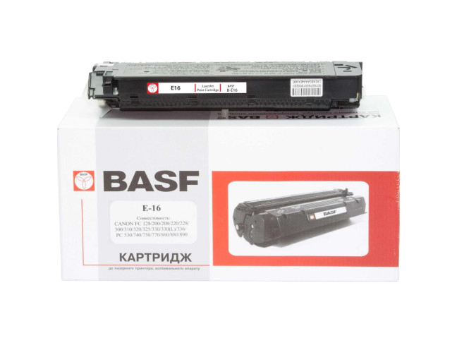 Картридж BASF Canon E16 Black, для FC-128/230/310/330 (KT-E16)