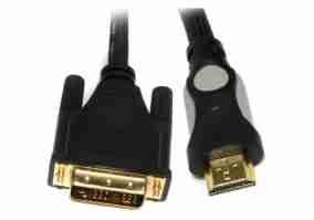 Кабель мультимедийный Viewcon HDMI to DVI 24+1pin M, 3.0m  (VD 078-3m.)
