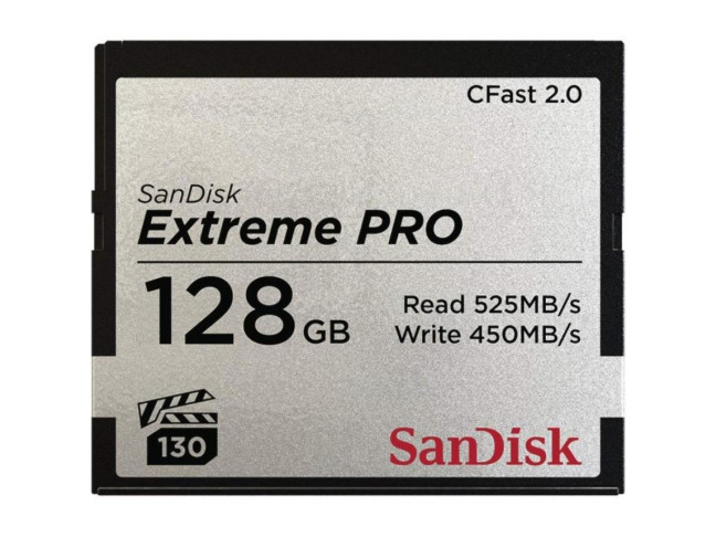 Карта пам'яті SanDisk 128 GB Extreme Pro CFast 2.0 (SDCFSP-128G-G46D)