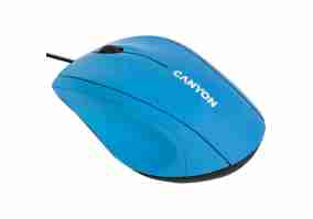 Мышь Canyon M-05 USB Light Blue (CNE-CMS05BX)