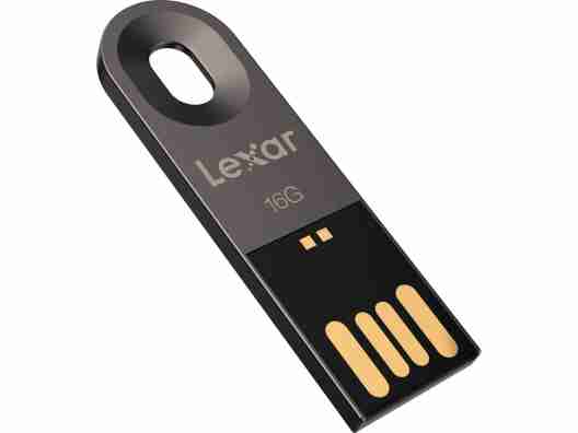 USB флеш накопитель Lexar 16 GB JumpDrive M25 USB 2.0 Flash Drive Titanium Gray (LJDM025016G-BNQNG)