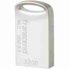 USB флеш накопичувач Transcend 32 GB JetFlash 720 Silver Plating (TS32GJF720S)