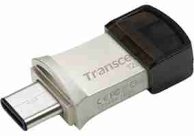 USB флеш накопитель Transcend 128 GB USB Type-C JetFlash 890 Silver (TS128GJF890S)