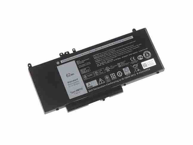 Акумулятор для ноутбука Dell LATITUDE E5570 6MT4T, 7750MAH (62WH), 4CELL, 7.6V, LI-ION (A47176)