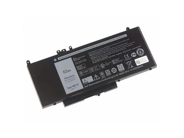 Аккумулятор для ноутбука Dell LATITUDE E5570 6MT4T, 7750MAH (62WH), 4CELL, 7.6V, LI-ION (A47176)