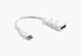 Переходник Vinga USB-C - DisplayPort 0.15m White (VCPTCDP15)