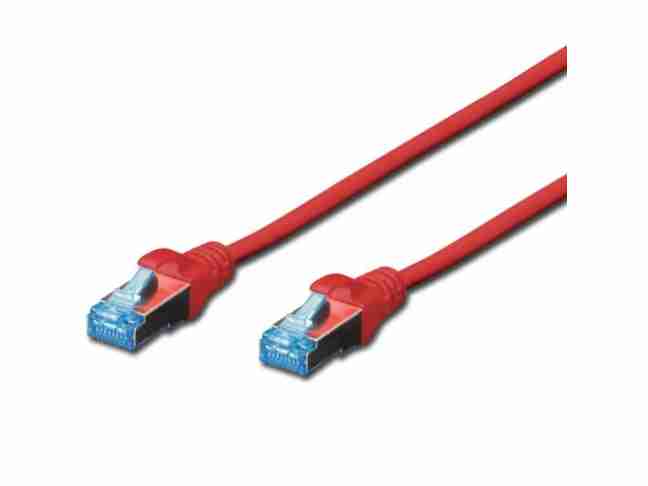 Патч-корд Digitus 2м, cat.5e, SF-UTP, AWG 26/7, red (DK-1531-020/R)